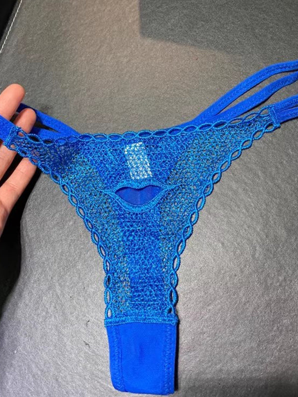Femal Sexy Mesh Hollow Out Lace Panties