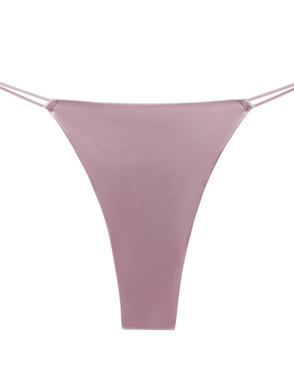 Femal Sexy Silk T-back Panties