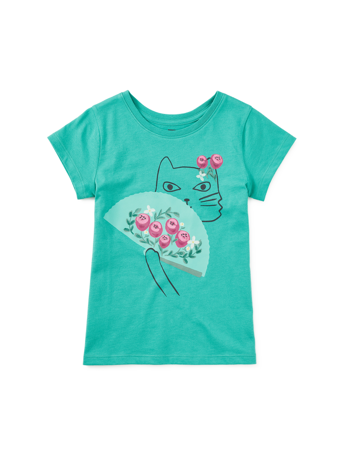 Flamenco Kitty Graphic Tee