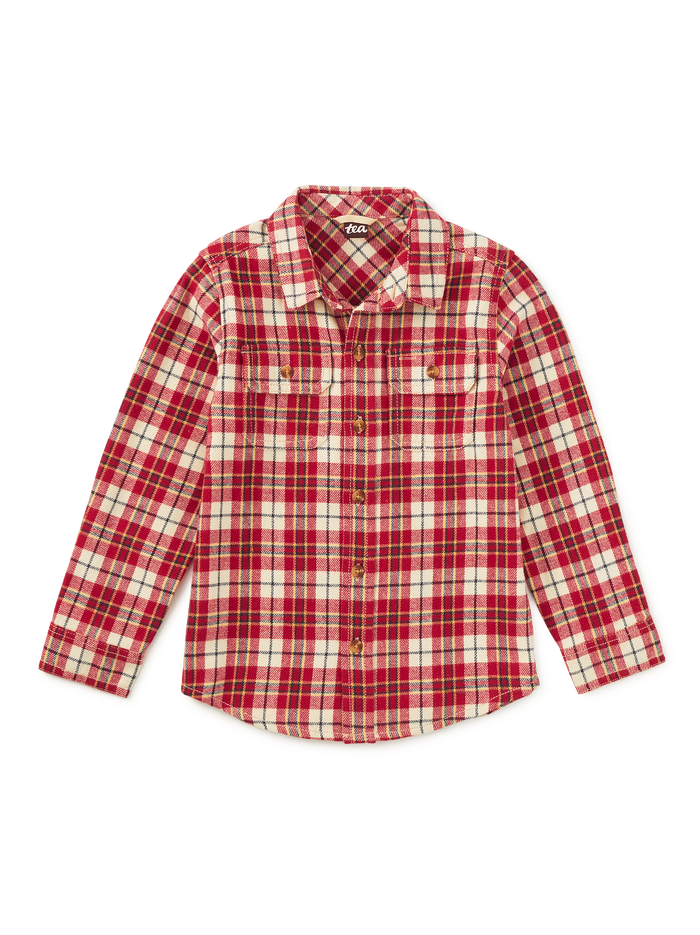 Flannel Button Up Shirt