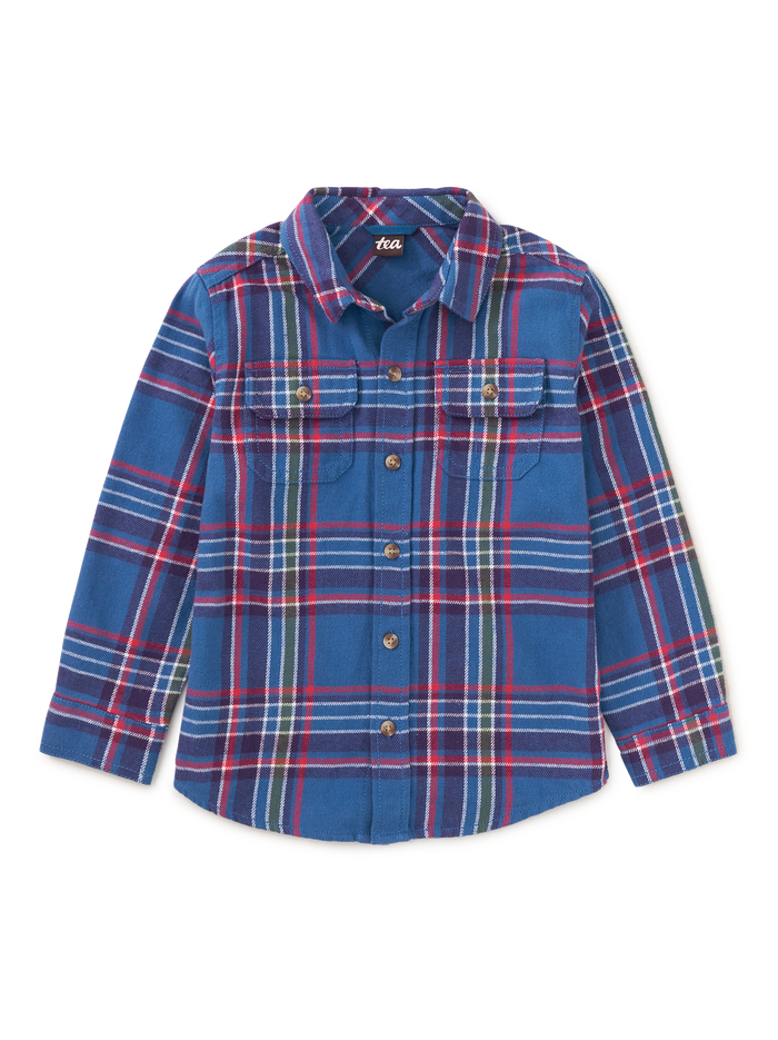 Flannel Button Up Shirt