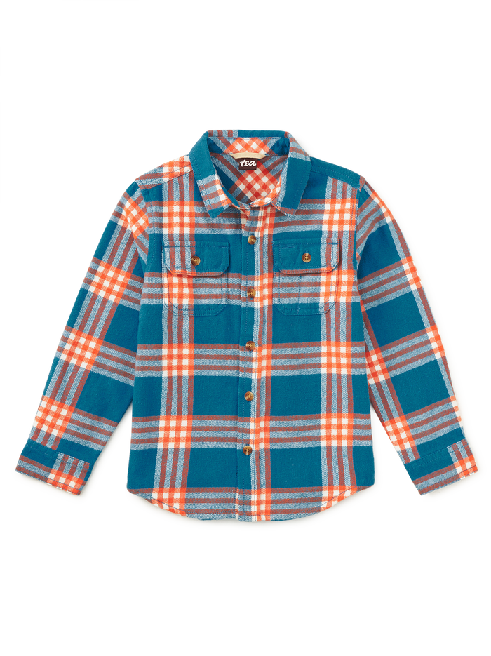 Flannel Button Up Shirt