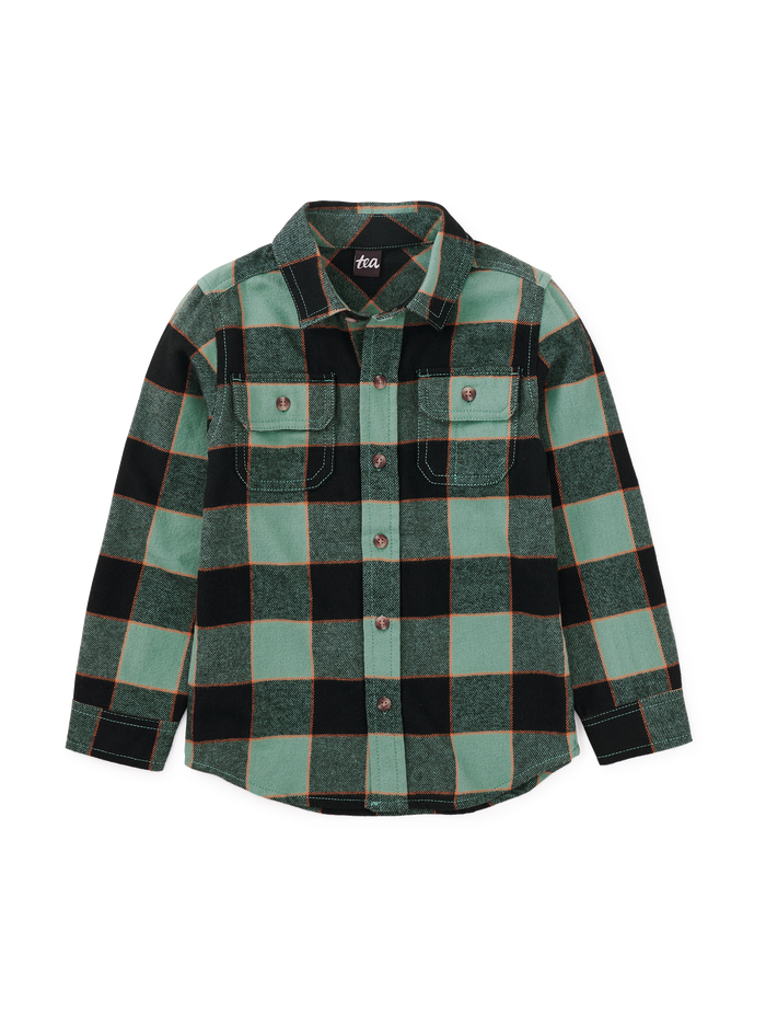 Flannel Button Up Shirt