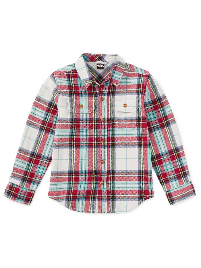 Flannel Button Up Shirt