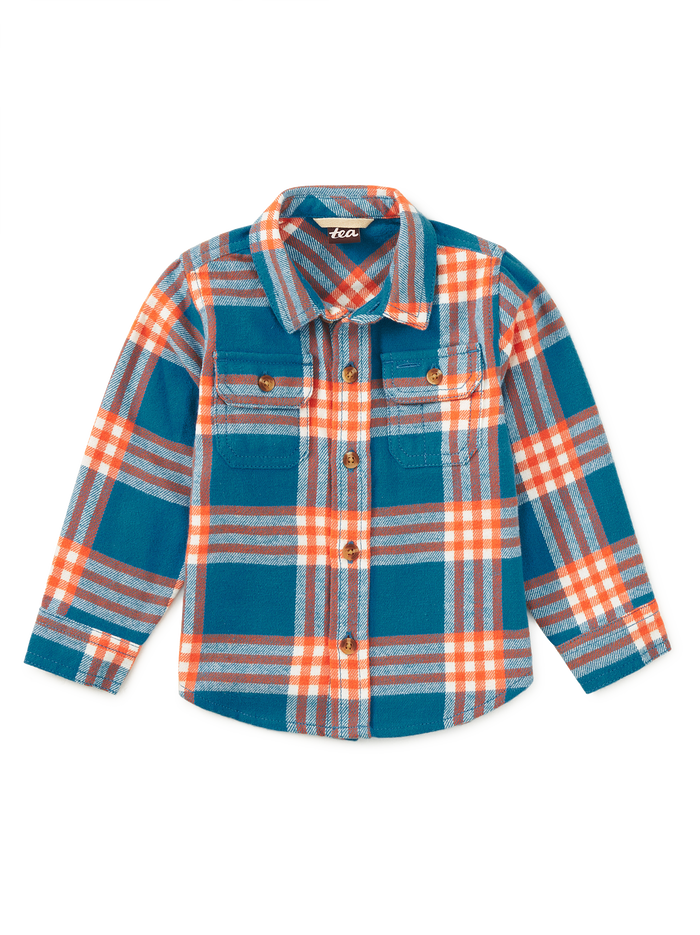 Flannel Button Up Shirt