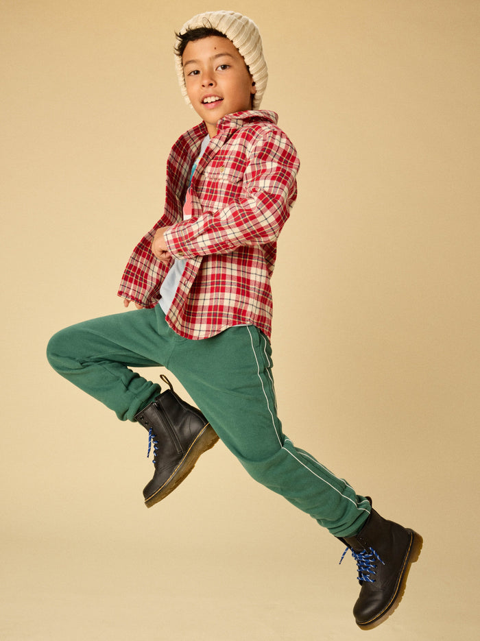 Flannel Button Up Shirt