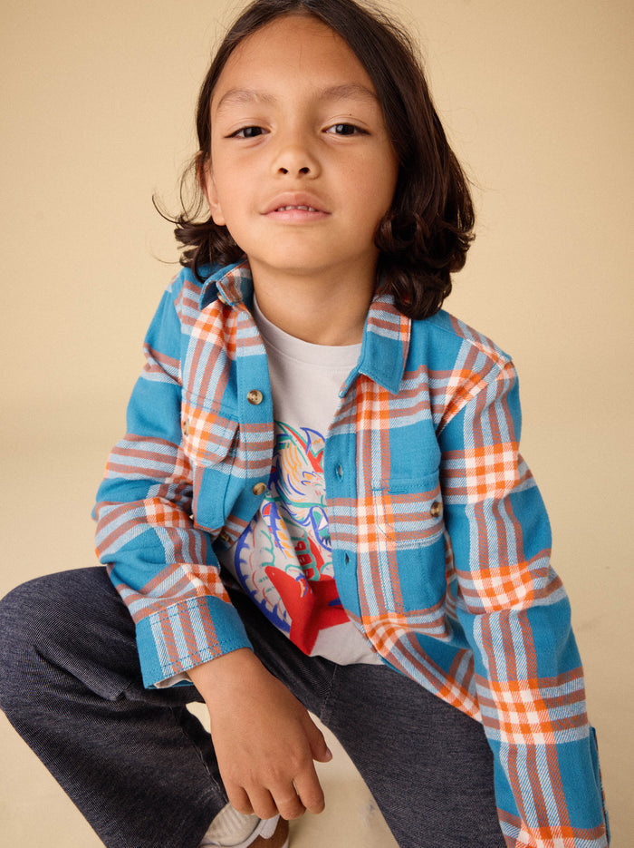 Flannel Button Up Shirt
