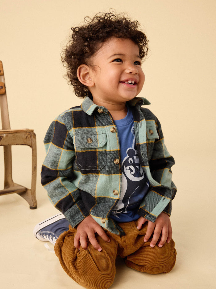 Flannel Button Up Shirt