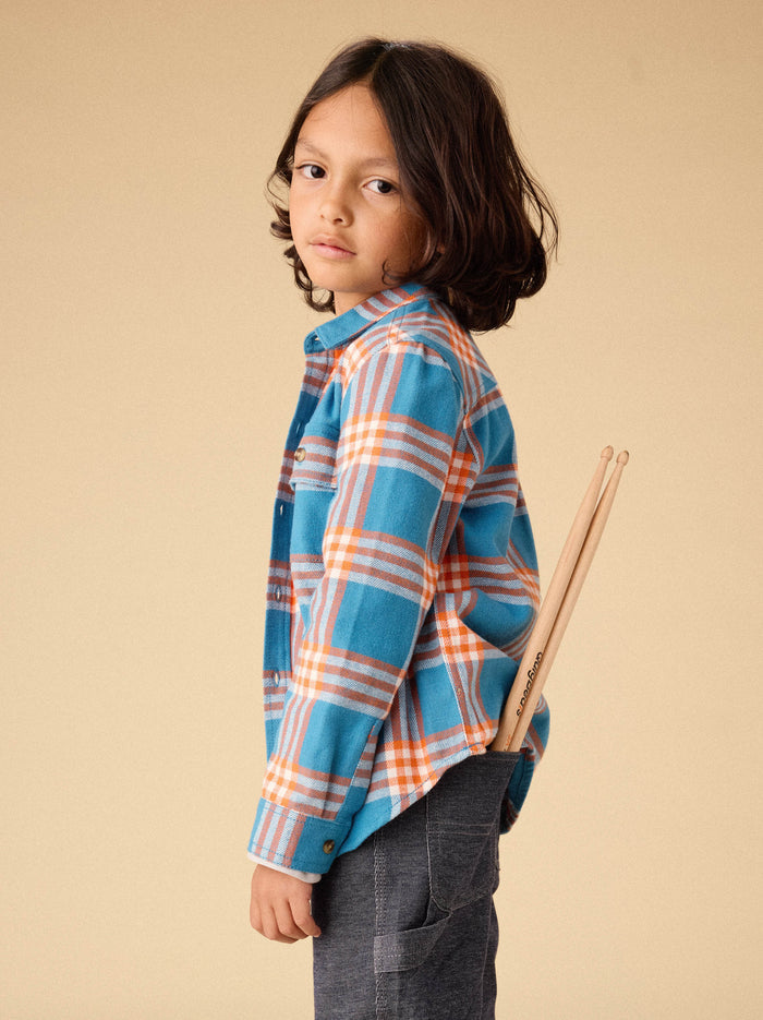 Flannel Button Up Shirt