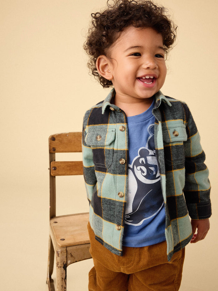 Flannel Button Up Shirt