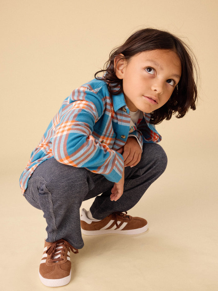Flannel Button Up Shirt