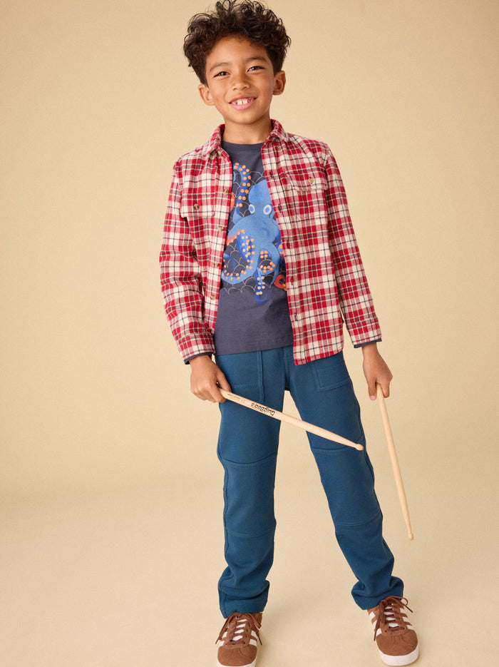 Flannel Button Up Shirt