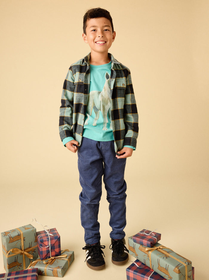 Flannel Button Up Shirt