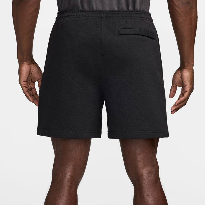 Fleece Black Shorts