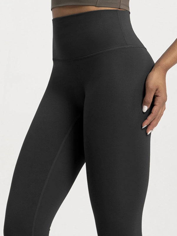 Fleece High-rise Elastic Tight Leggings