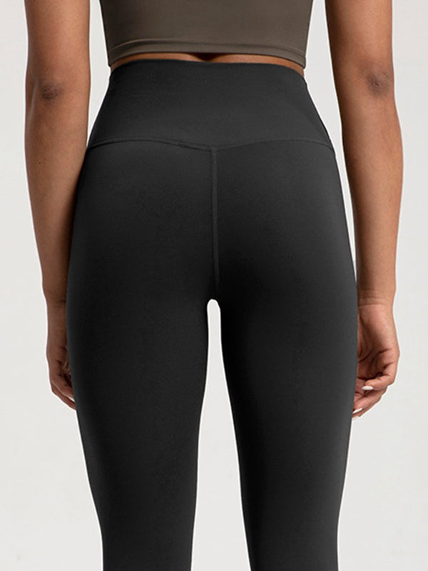 Fleece High-rise Elastic Tight Leggings