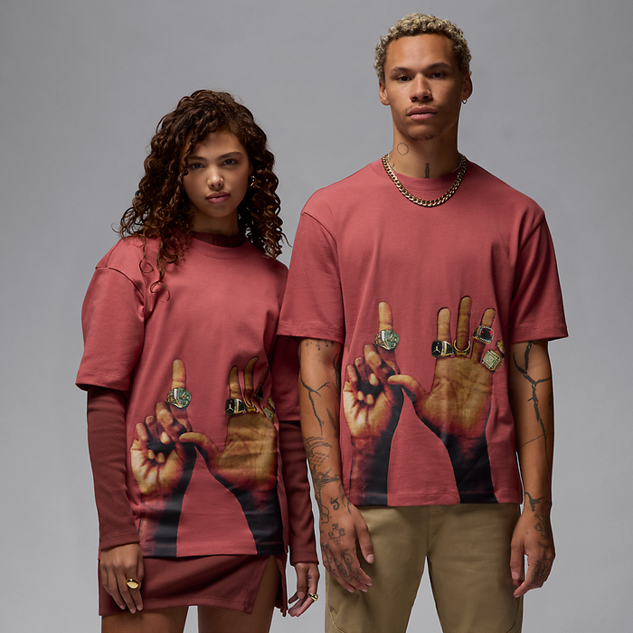Jordan Flight MVP Rings Tee Canyon Rust