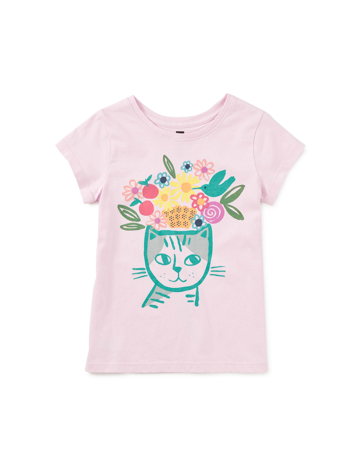 Flora And Feline Graphic Tee