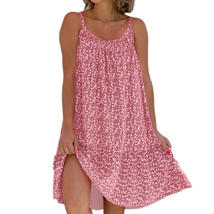 Floral Printed Camisole Dress
