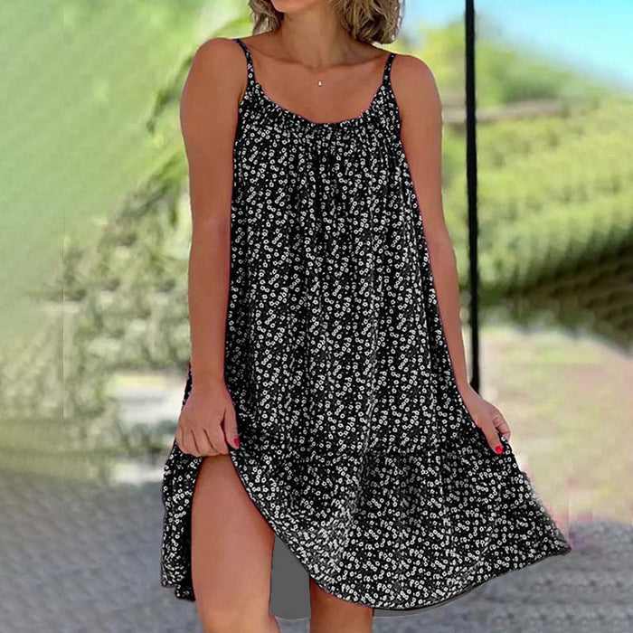 Floral Printed Camisole Dress