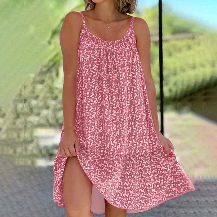 Floral Printed Camisole Dress