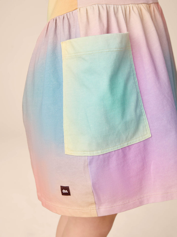 Flutter Sleeve Pocket Dress