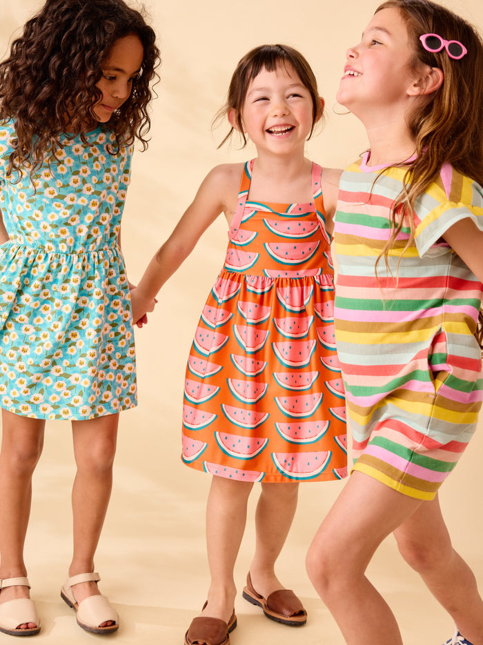 Flutter Sleeve Shift Dress