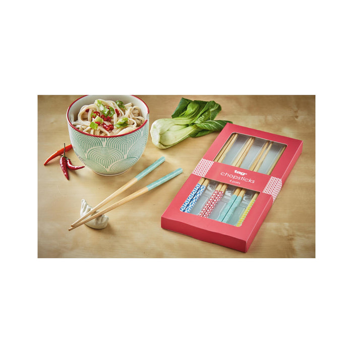 Food Inspired Chopstick Rests - in use