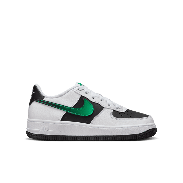 Nike Force 1 Low GS White Stadium Green Black