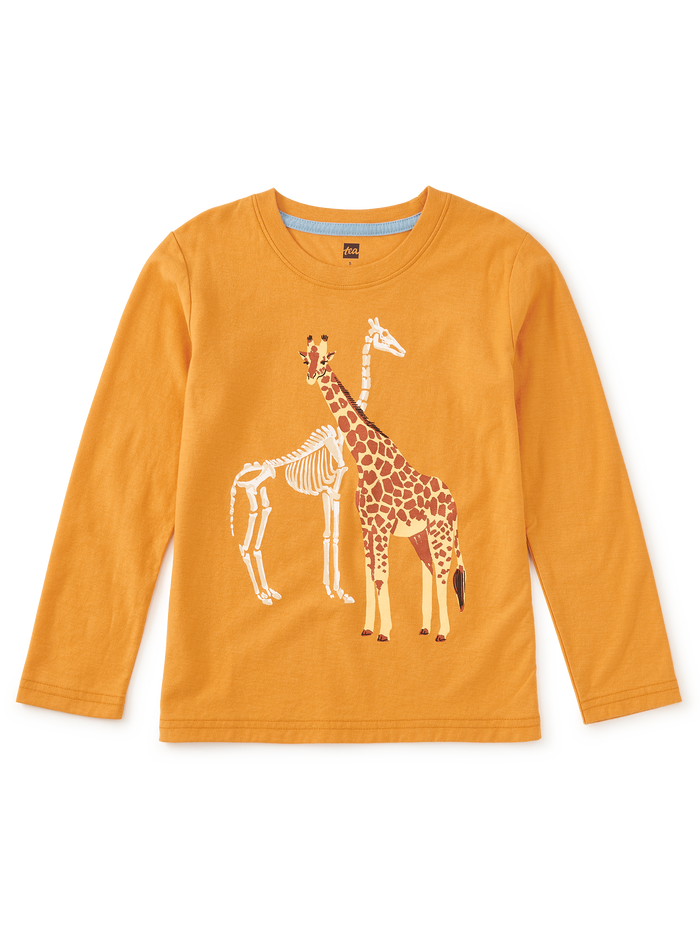 Fossil Giraffe Graphic Tee