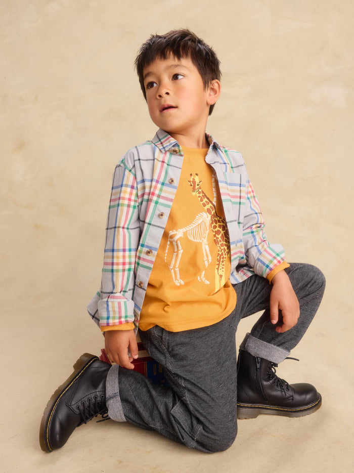 Fossil Giraffe Graphic Tee