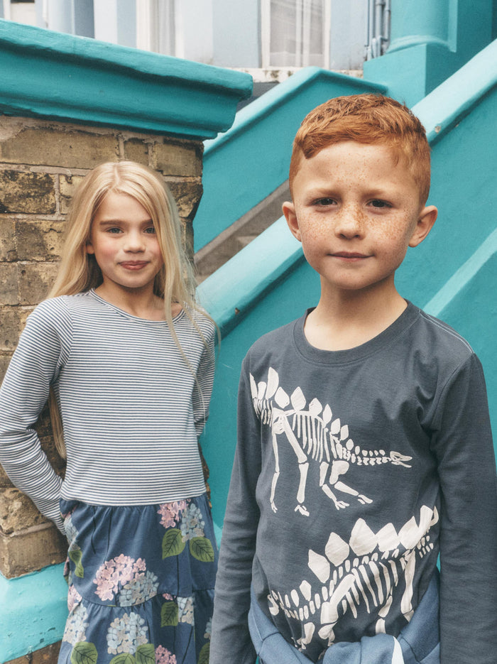 Fossil Stegosaurus Graphic Tee