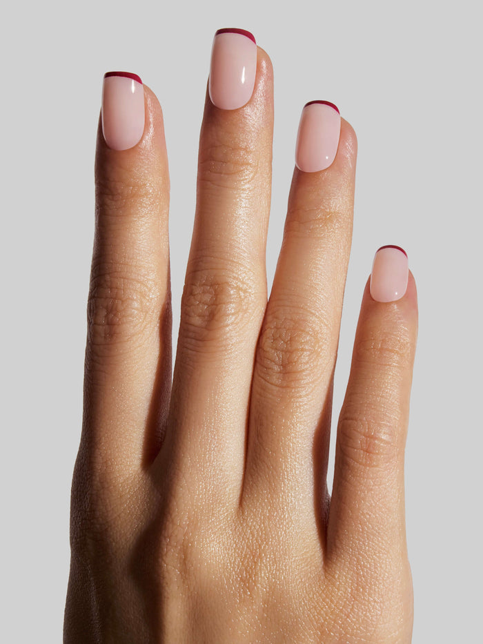 French Rouge (Short Squoval)