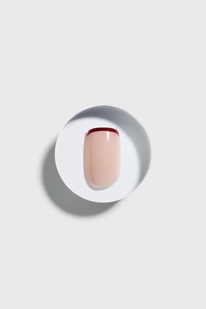 French Rouge (Short Squoval)