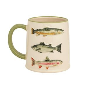 Fresh Catch Trio Stoneware Mug