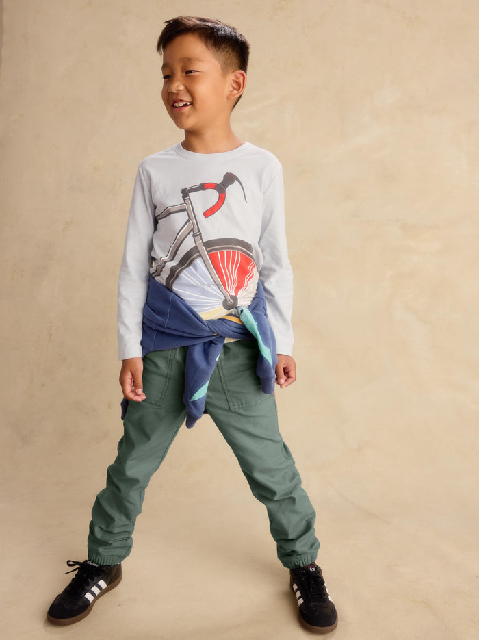 Game On Reverse Twill Joggers