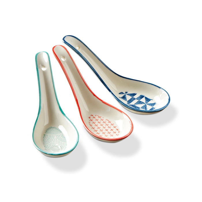 Geo Soup Spoons