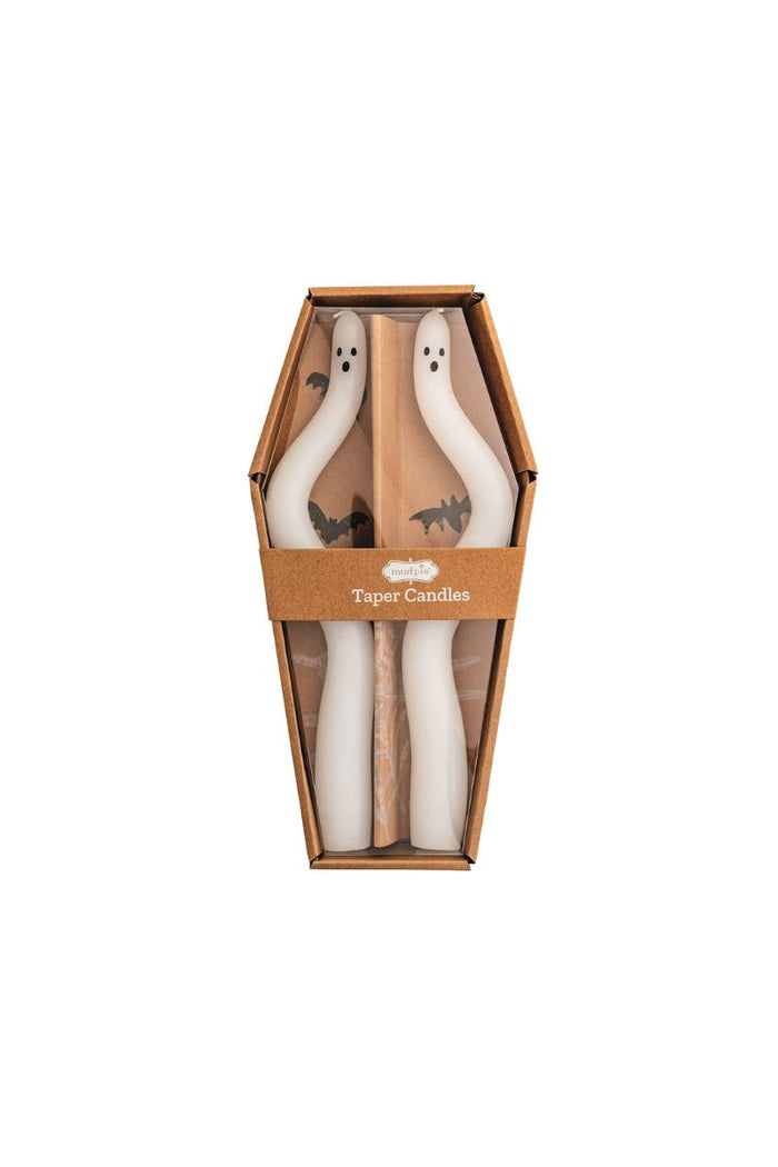 Ghost Taper Candle Set