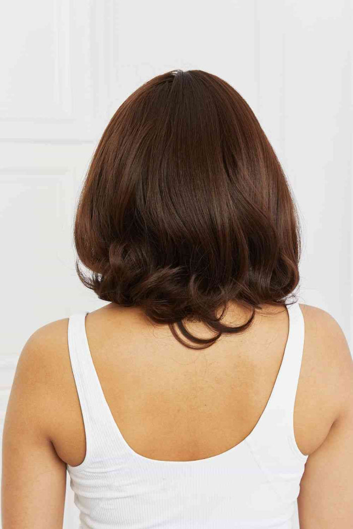 Gilded Strands™ Espresso Bob — 9"