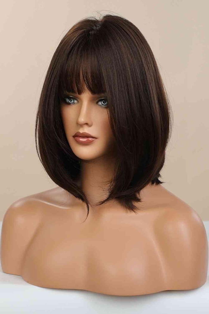 Gilded Strands™ Espresso Bob — 9"