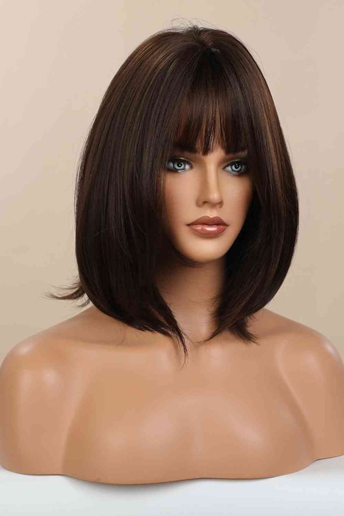 Gilded Strands™ Espresso Bob — 9"