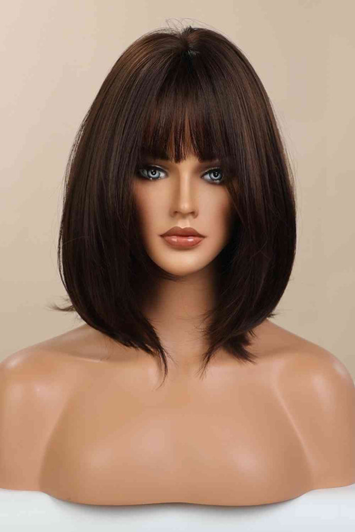 Gilded Strands™ Espresso Bob — 9"