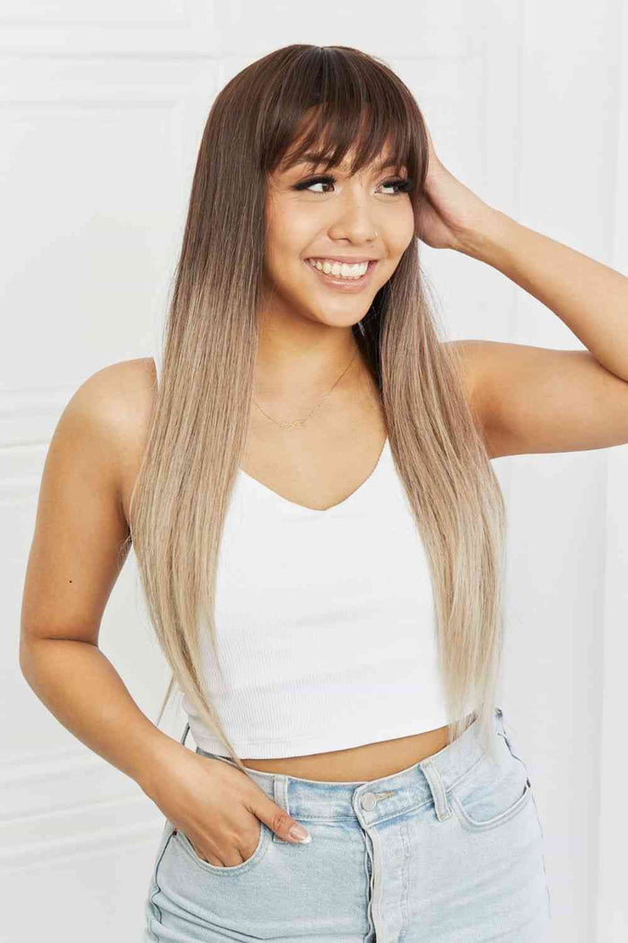 Gilded Strands™ Smoke & Shadow Long Wig — 26"