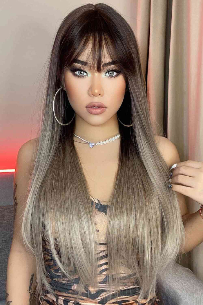 Gilded Strands™ Smoke & Shadow Long Wig — 26"