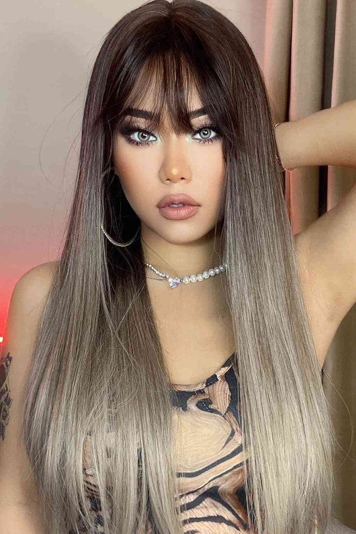 Gilded Strands™ Smoke & Shadow Long Wig — 26"