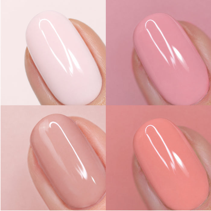 Glassy Glow Nail Polish Set - 45 Second Speedy Gloss