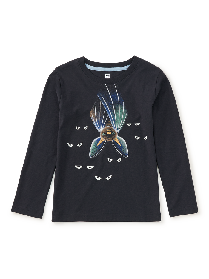 Glowing Bats Graphic Tee