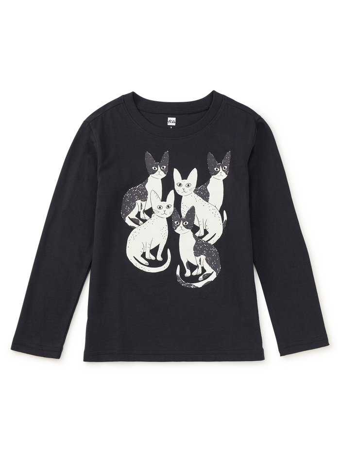 Glowing Cats Tee