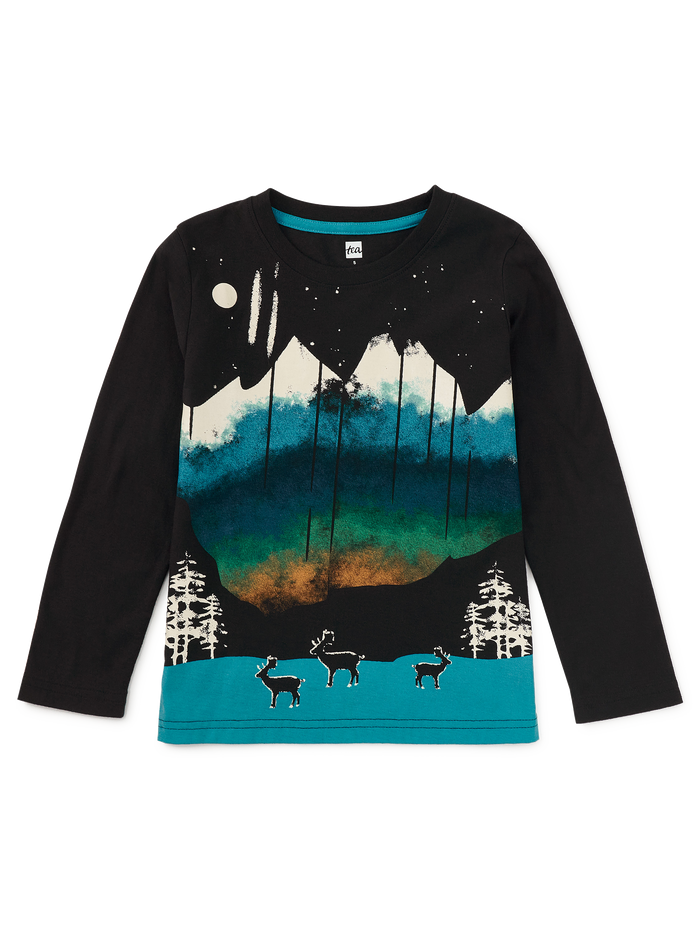 Glowing Lights Graphic Tee