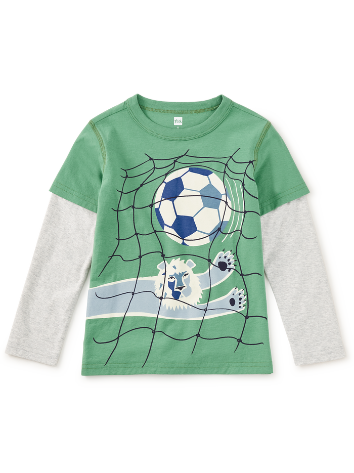 Goalkeeper Lion Layered Tee